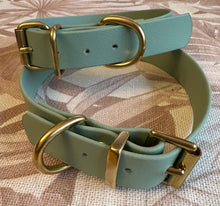 Load image into Gallery viewer, Brass Biothane Collar