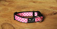 Load image into Gallery viewer, Gingham Dog Collar