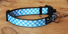 Load image into Gallery viewer, Gingham Dog Collar