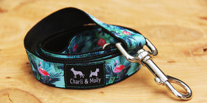 Cha Flamingo Dog Lead