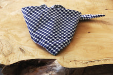 Load image into Gallery viewer, Blue Houndstooth Bandana