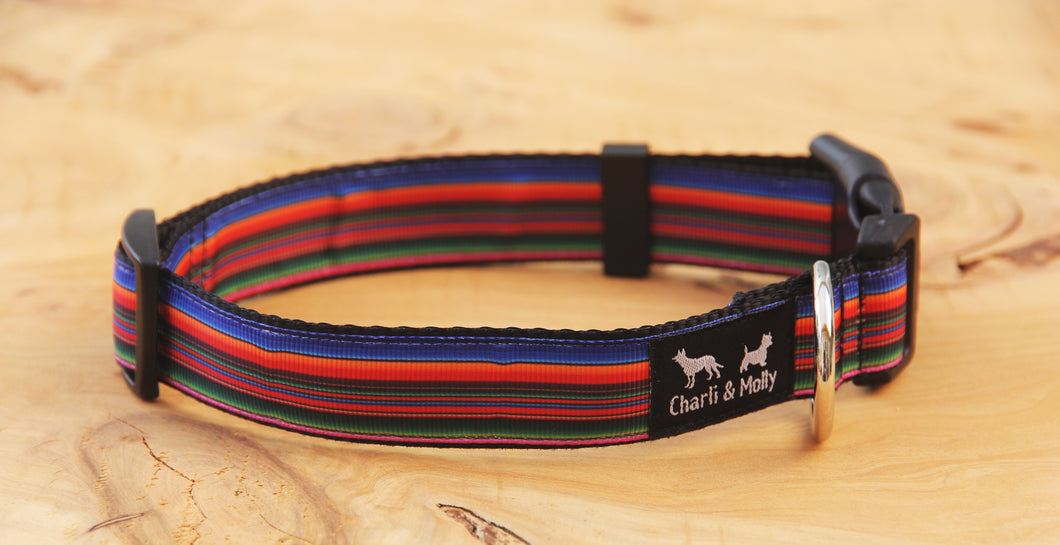 Paul's Stripes Dog Collar
