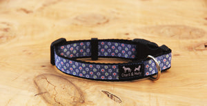 Denim Daisy Dog Collar