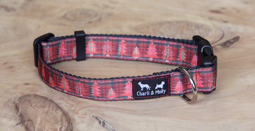 Tartan Fresh Pine Dog Collar